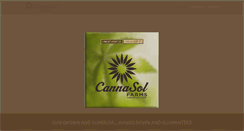 Desktop Screenshot of cannasol.net